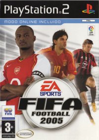 FIFA  Football 2005 PAL Playstation 2 PAL box art